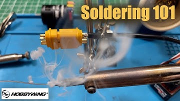 Soldering for RC ESC and Motors 101- Steps and tips for beginners