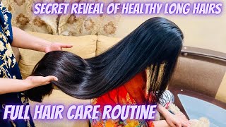 My daughter weekly hair care routine || best hair care tips || secret reveal of healthy long hairs
