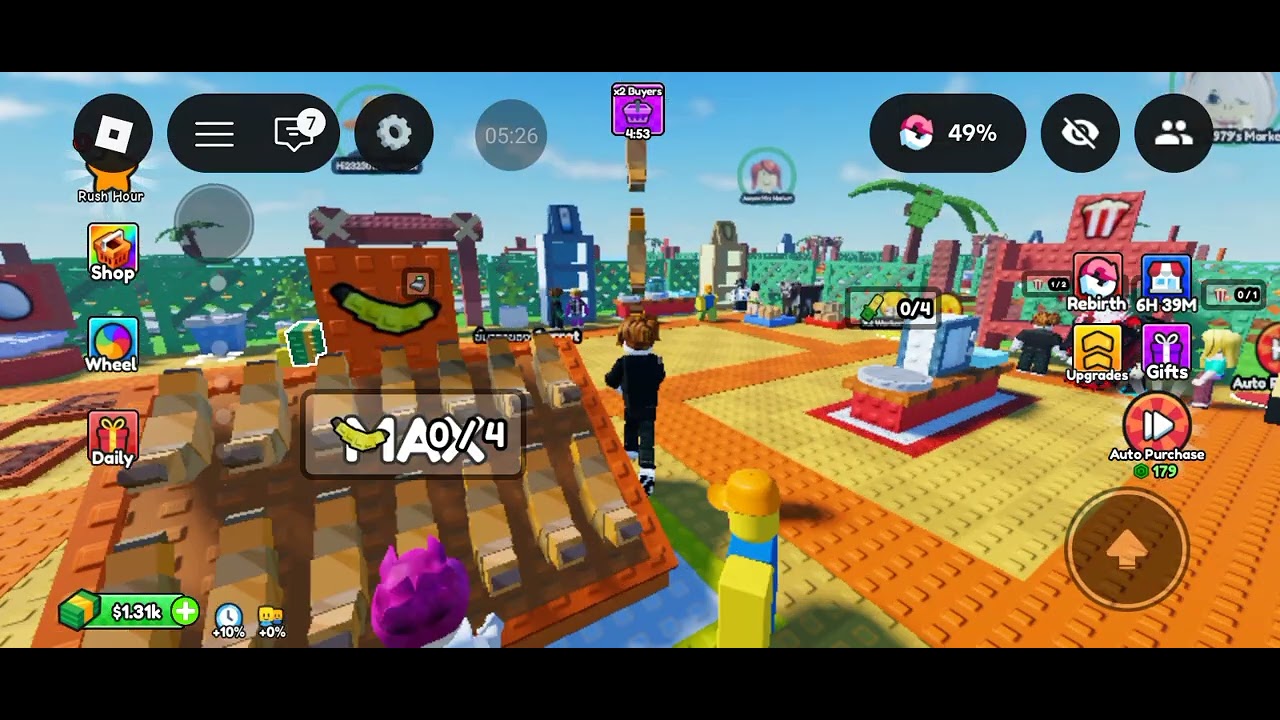 ถ้า!อยู่ในตลาด1,000,000บาท!!