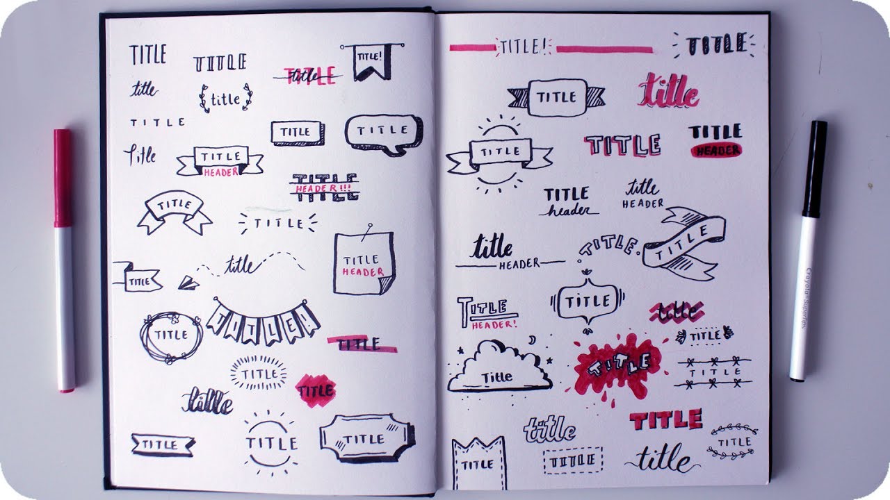 Bullet Journal: Tips 'n' things — designist