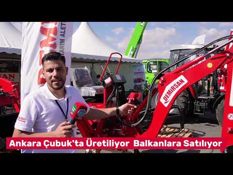 Ankara Çubuk'ta Üretiliyor Balkanlara Satılıyor 🚜Demirsan Ziraat 🌾AGROTEC 2025 Tarım Fuarı 2025