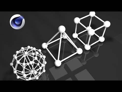 ⚛️ Cinema 4D - "Atom Array" to Bring Atoms for Your 3D Models.