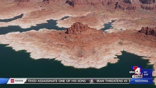 Lake Powell sees record low water levels as fight over Colorado River resources grows