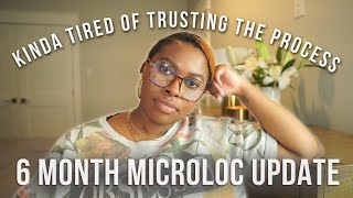 6 MONTH MICROLOC UPDATE | Slow Progress, a Self ReTie Queen, Possibly Starting Over?? #locjourney