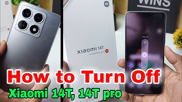 Hoe u uw Xiaomi 14T en Xiaomi 14T Pro uitschakelt met de aan/uit-knop