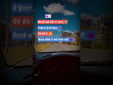 new Punjabi shayari  Punjabi motivation shayari video Punjabi WhatsApp status video and short video