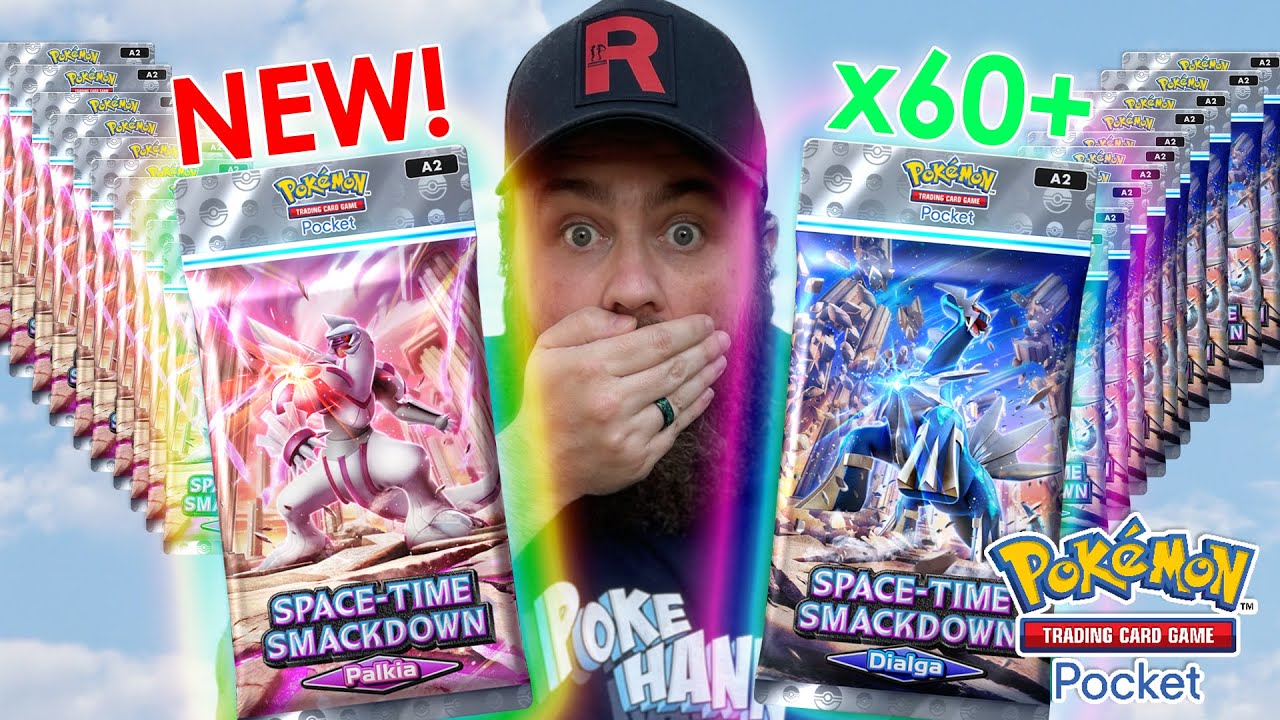 Opening Pokemon Pockets NEW Set Space-Time Smackdown
