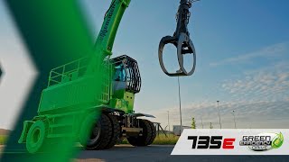 Green Efficiency Drive - The new drive technology for the SENNEBOGEN 735 Electric Drive (German)