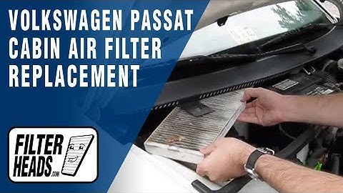How to Replace Cabin Air Filter 2000 Volkswagen Passat | AQ1012