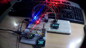 HC12 communication and display on oled 0.96
