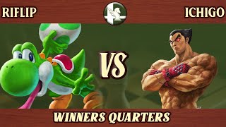 Riflip (Yoshi) vs OCO | ICHIGO (Kazuya, Pac-Man) - West Towne Brawl 68 Winners Quarters