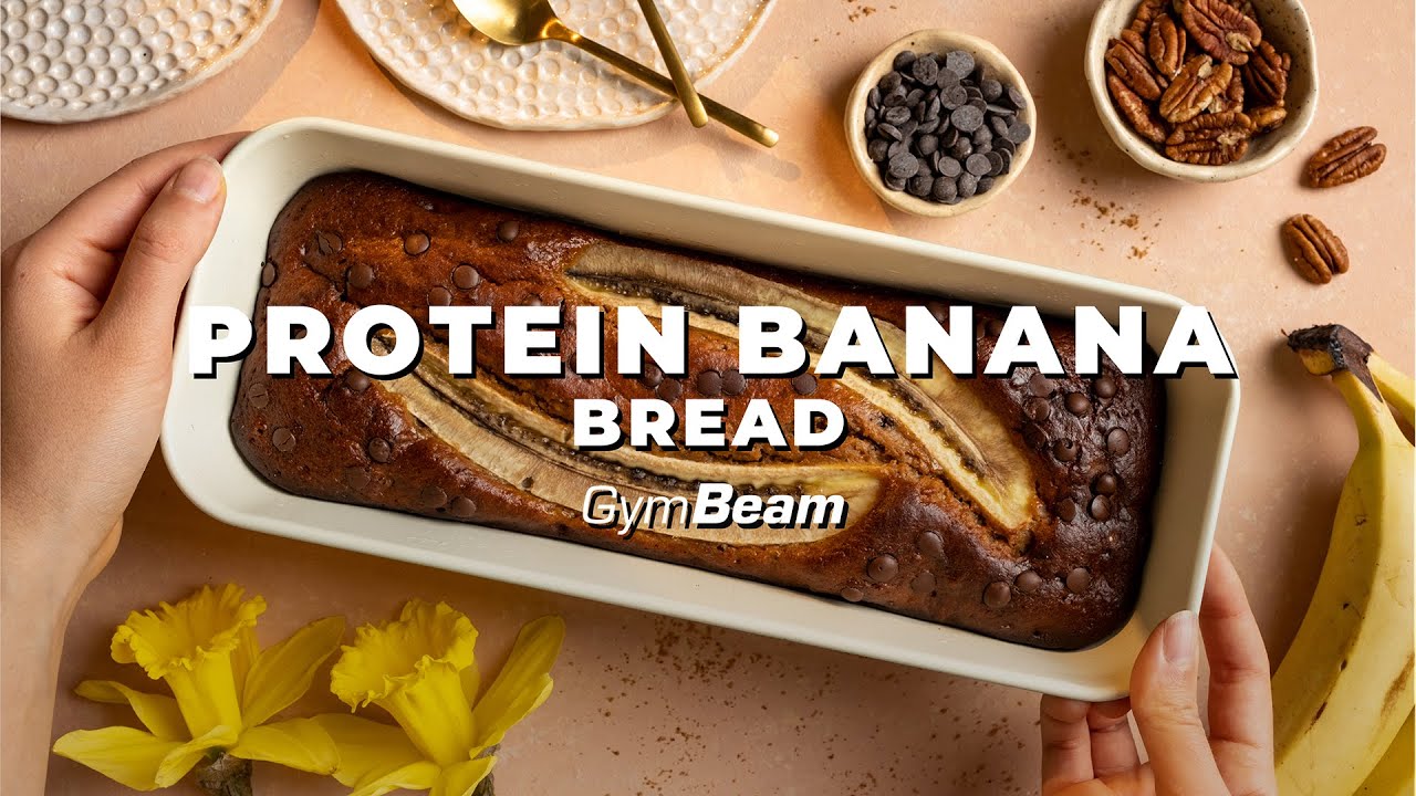 Protein-Packed Banana Bread l Fitness Recipes l GymBeam