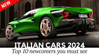 Upcoming Italian Supercars for 2024: Good Looking and Fast Once Again