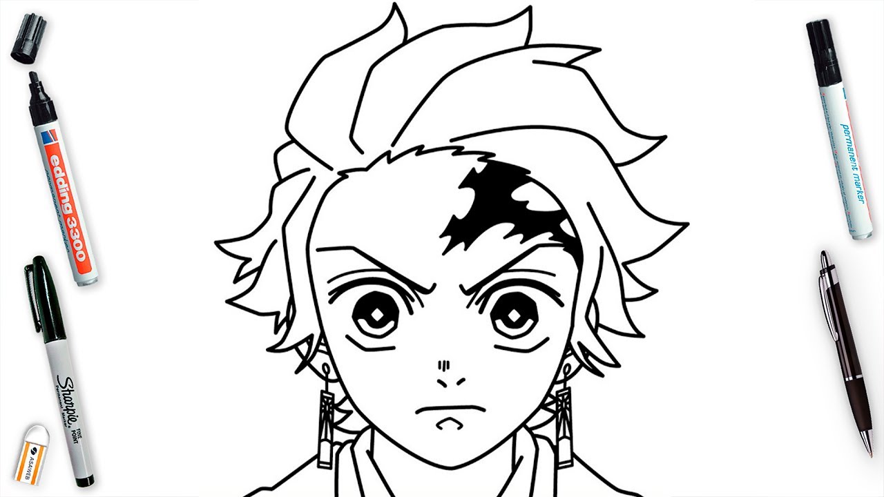 Kamado Tanjiro - Desenho de arthemiz - Gartic