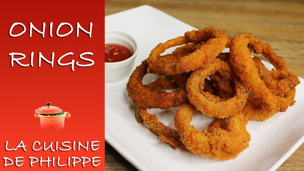 Onion rings (oignons frits) - Recettes de cuisine Ôdélices