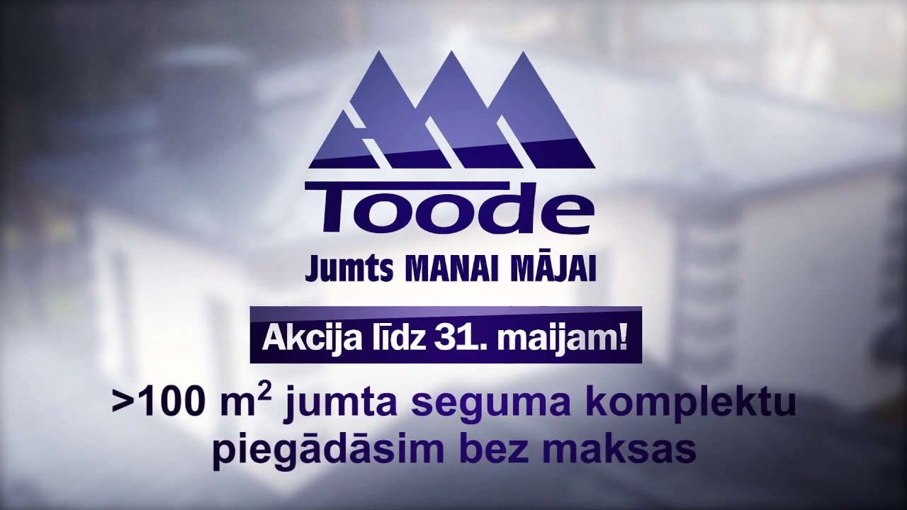 Toode -  akcija līdz 31. maijam