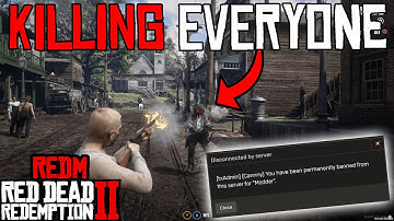 Mass Murdering EVERYONE & Trolling (Red Dead RP)