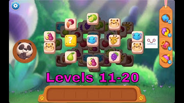 Zoo Tile - 3 Tiles & Zoo Tycoon - Levels 11-20 - Gameplay - FULL STORY - CaroGamesNL