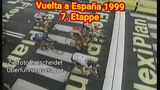 Spannender Sprint zwischen Wüst und McEwan bei Übergangsetappe - Vuelta a España 1999 7. Etappe