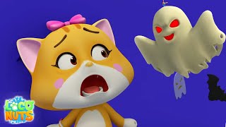 귀신 나오는 집! 귀신이 로코넛을 놀라게 한다! Kids TV 만화.