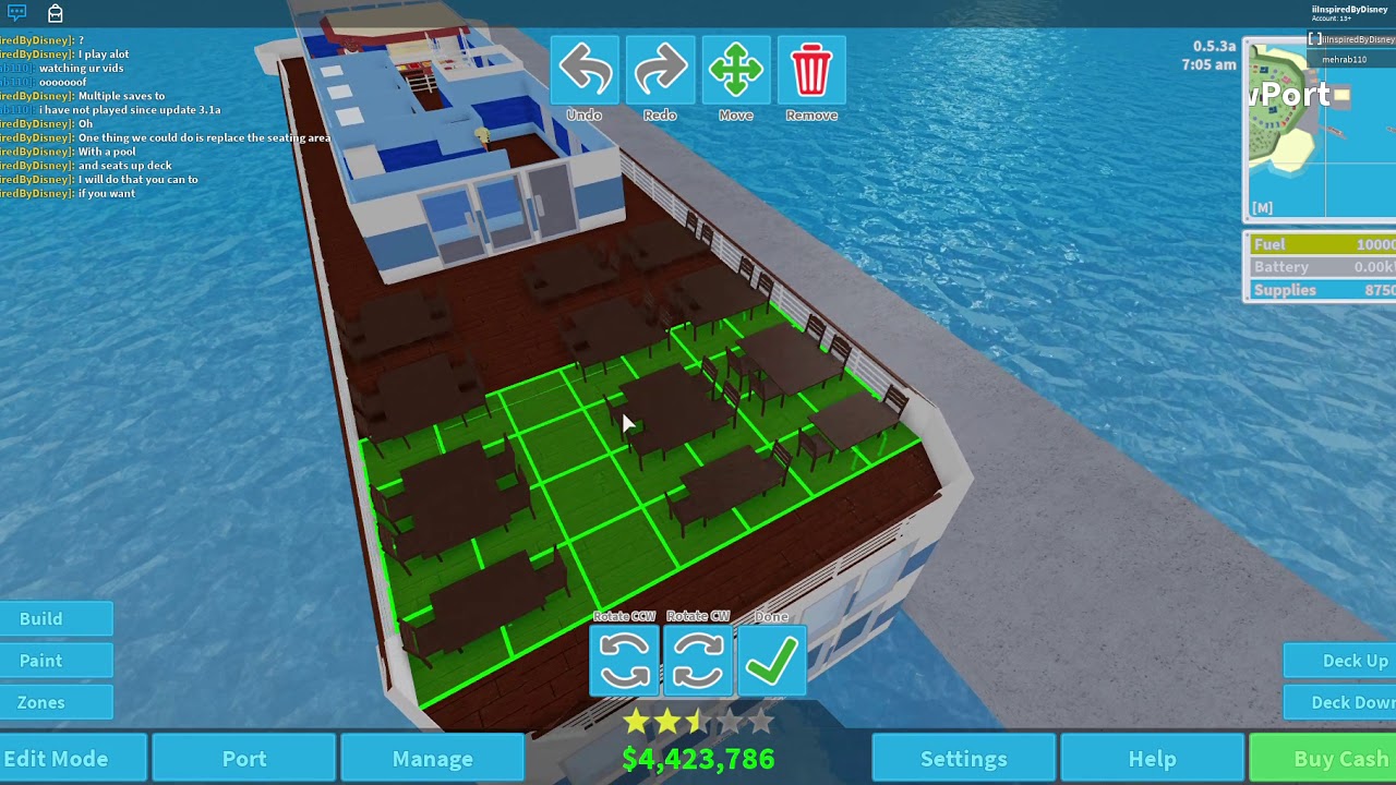 cruise ship tycoon roblox glitches