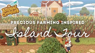 PRECIOUS FARMING INSPIRED ISLAND TOUR | Animal Crossing New Horizons