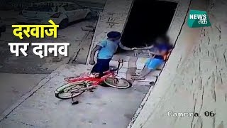 शिवपुरी में सरेआम घर के सामने लड़की से छेड़छाड़