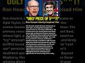 Ron Howard Utterly Despised Him#shorts #viral #foryou