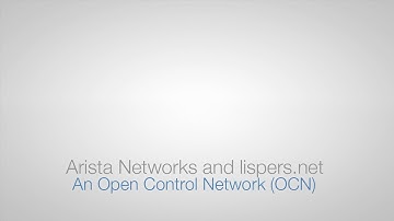 Arista Networks and lispers.net: An Open Control Network (OCN)