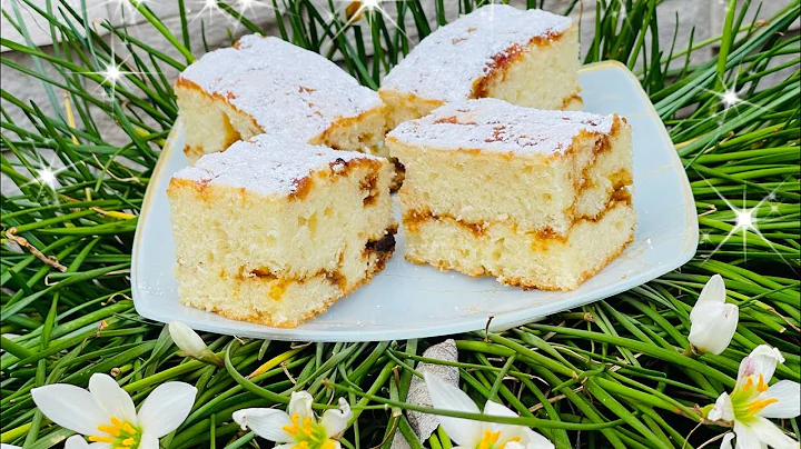 Prajitura pufoasa cu dulceata