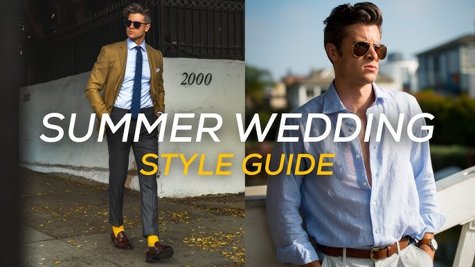 Casual Wedding Attire for Men, Style Guide