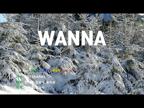 [은성 반주기] WANNA - 카라(KARA)