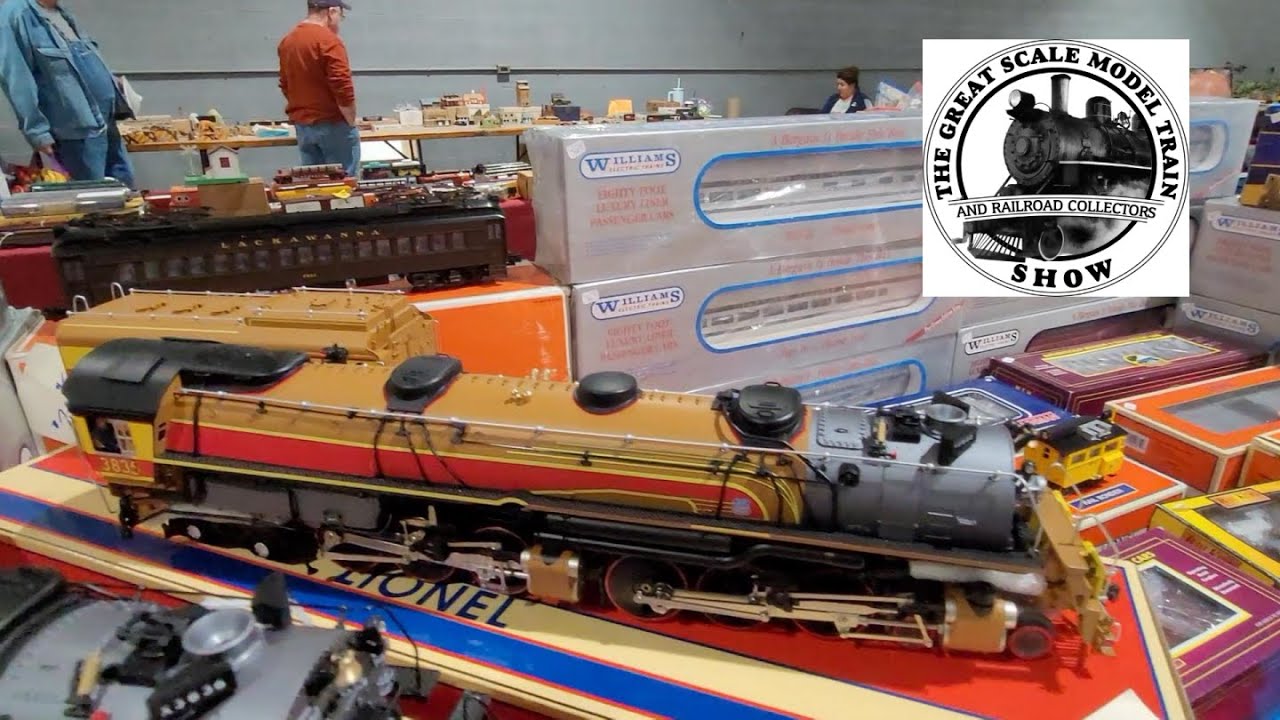 2024 great scale show tour timonium april 2024 o gauge youtube