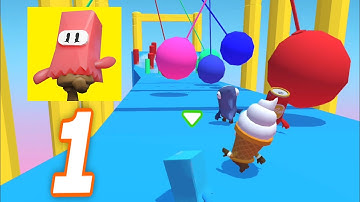 Fall Star: Fun Championship - Gameplay Walkthrough Part 1 - Clone Fall Guys on Android