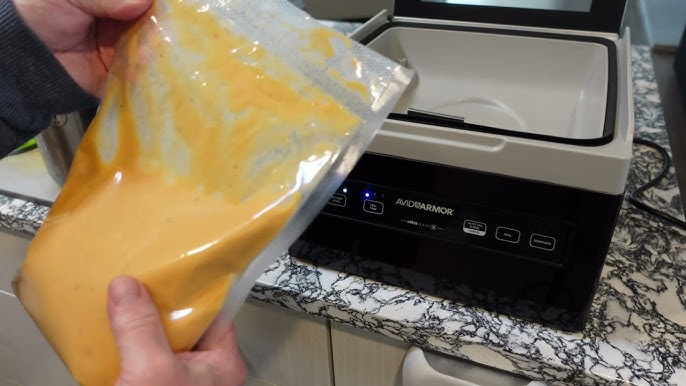 Help vacuum sealing a liquid marinade : r/sousvide