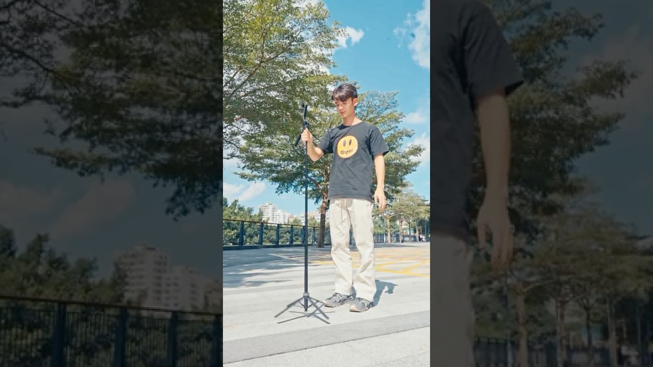 Один щелчок — и вы готовы к работе 📸 Штатив с автоматическим отслеживанием лиц 