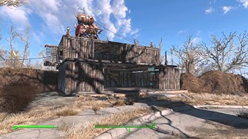Fallout 4 My Sanctuary Base. (Work in Progress)