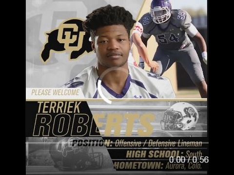 Tariek Roberts Denver South Football RB (Junior) 2014 Highlights