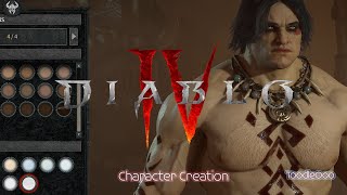 Diablo IV Character Creation | Barbarian, Sorceror\/ess, Rogue (no commentary)