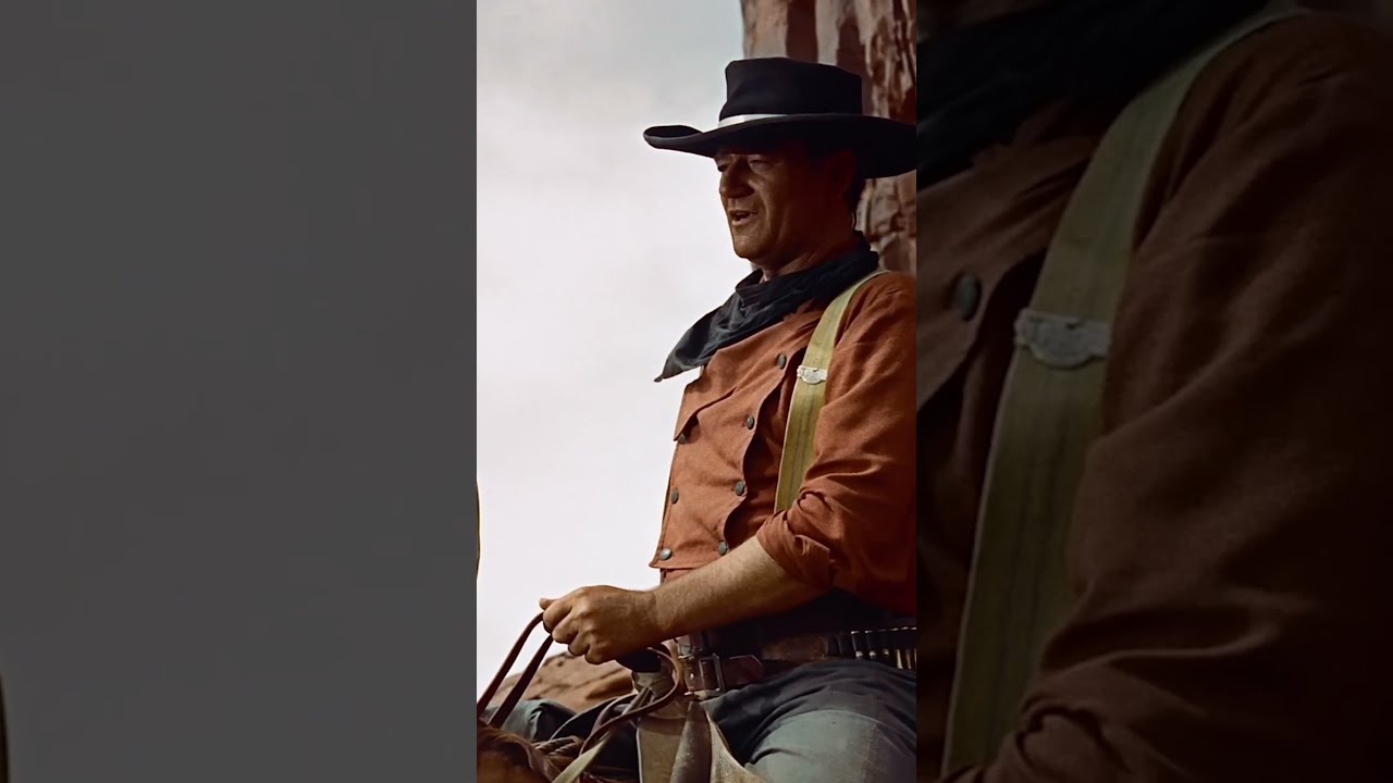 John Wayne Aims To Finish The Job TheSearchers JohnWayne