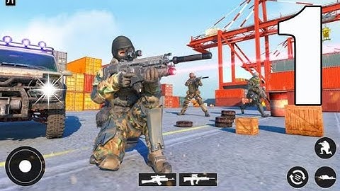 Real Commando Shooter: FPS Shooting Games Free 3D #1 Gameplay Walkthrough (Android Game)