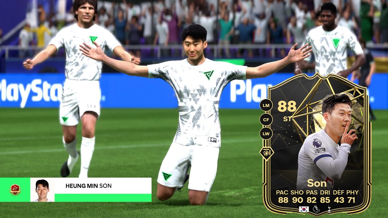 Son TOTW is insanely good! Finesse Shot + Is Unstoppable!!