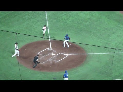 中日 マルテ 暴投　オコエ瑠偉 本塁タッチアウト　巨人 vs 中日　2025年9月30日(火)　東京ドーム