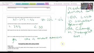 comparing data sets
