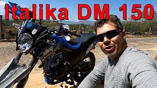 Nuestro Nuevo Medio de Transporte - Italika DM150, 2023 - Moto doble proposito de 149cc [V-blog492]