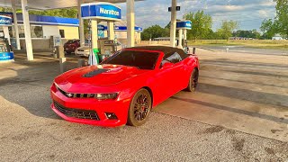 HOW MUCH DOES IT COST TO FILL UP A CAMARO SS