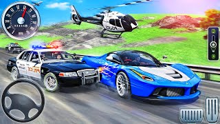 Offroad Police Car Driver Simulator 2023 - 4x4 Cop Jeep Chase Crime Driving - Android GamePlay screenshot 2