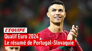 Qualif Euro 2024 - Un doublé de Ronaldo offre la victoire et la qualification au Portugal