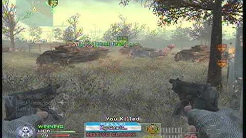 Modern Warfare 2 - My First Sniper Nuke!