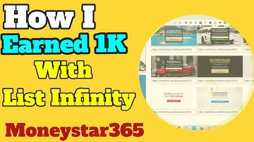 How I Earned 1k With The List Infinity System (2022)